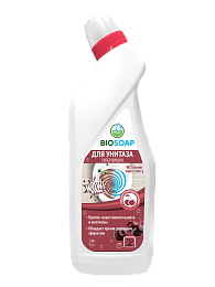 BIOSOAP Средство для мытья унитазов Супер Вишня WC cleaner super CHERRY, 750 мл.